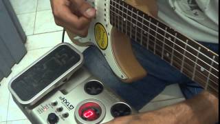 ZOOM G1X NEXT Configuración y Prueba de Sonidos by JAM  Yamaha Pacifica [upl. by Kyd]