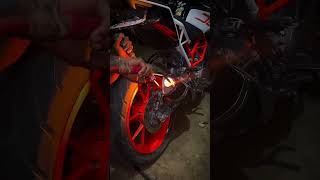 ModifiedDuke390💥😱exhaustmodificationyoutubeshortsviralvideoshoduke250trendingmt15720p [upl. by Annairdna]