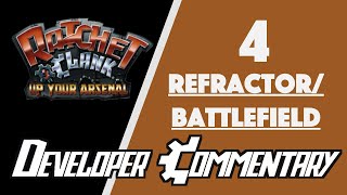 Ratchet amp Clank 3 Dev Commentary 4  Marcadia Refractor  Battlefield [upl. by Aihsiek245]