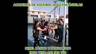 CAMPEONATO DE VOLEIBOL MASTER LIMA PERU  AGUILAS [upl. by Nolla]