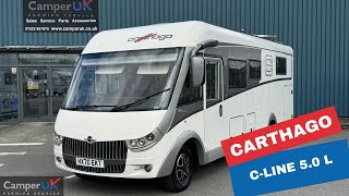 Carthago CLine 50 L For Sale at Camper UK [upl. by Weirick]