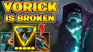 Yorick Is Absolutely Broken XD [upl. by Ayiram]