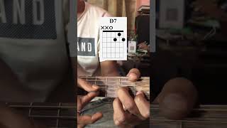 D7 Guitar Chord shorts youtubeshorts guitar music [upl. by Eilyk]