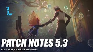 Patch Notes 53  Wild Rift [upl. by Eillas]