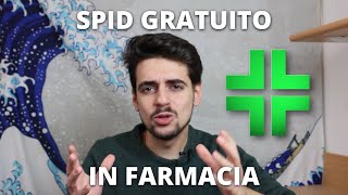 Come fare lo SPID GRATIS in FARMACIA [upl. by Drofnas]