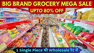 FMCG Grocery Food Items amp Daily Products on Discounts Upto 80 Grocery Items Wholesale Market fmcg [upl. by Yseulte1]