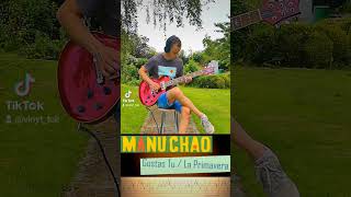 Manu Chao  La Primavera  Gustas Tu Guitar Cover  TAB howtoplay tutorial Gustastu [upl. by Briggs365]