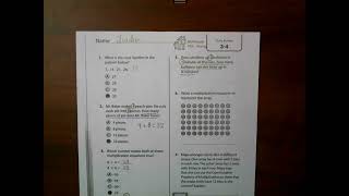 enVision Math Topic 3 Lesson 4 Daily Review [upl. by Ynaffets]