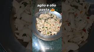 aglio e olio pasta 🍝 aglioolio pasta recipe tasty food fastfood viral youtubeshorts yt [upl. by Enidan]