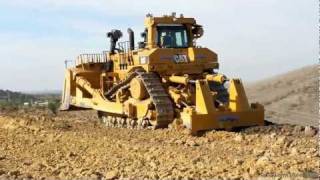 CAT D11T in action [upl. by Ainotna]