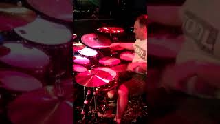 Matt Garstkas Tama set played by Dr Dave before Animals As Leaders show [upl. by Aleik]