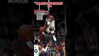 NBA 2K25 Early Gameplay  Crazy Dunks With Anthony Edwards [upl. by Retniw61]