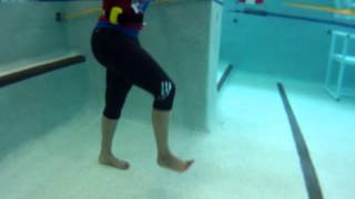 Water Aerobics amp the Waist Belt  Swimming Tips amp Exercises [upl. by Luap]