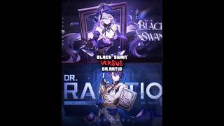 Black Swan vs Dr Ratio  honkaistarrail honkai [upl. by Emalee]