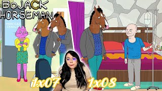 BoJack Horseman REACTION  1x07 amp 1x08 [upl. by Jehoash]