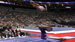 Kyla Ross  Vault  2014 PampG Championships  Sr Women Day 2 [upl. by Popper555]