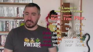 Ladjectif possessif mon ma mes ton ta  Apprendre le français  cours de grammaire [upl. by Acima627]