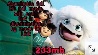 abominable download movie link full HDmovie by link [upl. by Aceber]