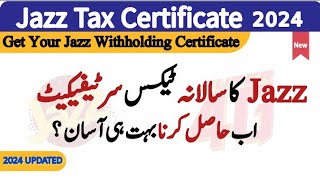 How to Get Jazz Withholding Tax Certificate in 2024  Just One Mint  Adjustable Tax 236  IRIS [upl. by Sprague]