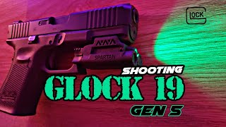 Glock 19 Gen 5  Shooting with a Green Laser  LaserMax shooting guns glock shots [upl. by Phoebe437]