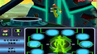 Ben 10 Alien Force Vilgax Attacks Ds Walkthrough Part 2 Vulpin [upl. by Ahsal]