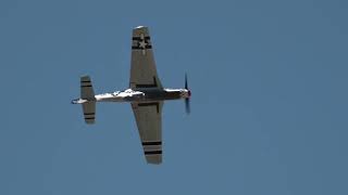 Geneseo Air Show 2022 Thom Richard P51D Mustang Aerobatics [upl. by Russell]