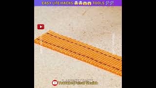 1 Minute HacksLife Hacks Toolshacktool toolhacks hometools hacks challenge tricks shorts [upl. by Soilissav]