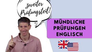 Mündliche Abiturprüfung Englisch  Beispielfragen und Tipps  2 Prüfungsteil  Abitur 2024 [upl. by Ahsir]