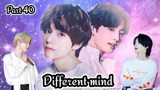 💘Different mind💘 💘Part 40💘 💘hindi dubbing💘 taekookff yoonminff btsff 💜 [upl. by Dibb]