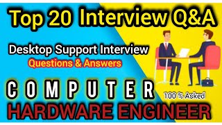 Top 15 Computer Hardware Interview Questions amp Answers JobWinning Computer Hardware Interview QampA [upl. by Litch647]