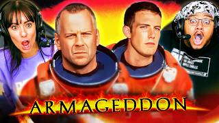 ARMAGEDDON 1998 MOVIE REACTION FIRST TIME WATCHING Bruce Willis  Ben Affleck  Michael Bay [upl. by Layor]