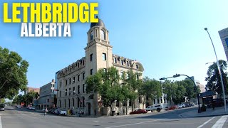 Downtown LETHBRIDGE Alberta Canada I Lethbridge [upl. by Atsiuqal]