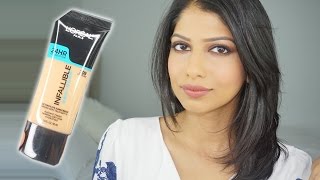 LOREAL Infallible Pro Glow Foundation  Demo amp Review [upl. by Kafka133]