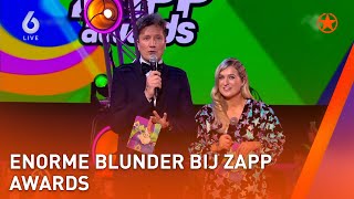 BRITT DEKKER laat van zich horen na BLUNDER bij ZAPP AWARDS  SHOWNIEUWS [upl. by Aenil896]