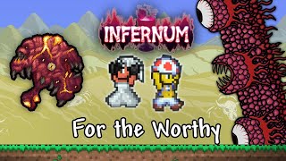 Terraria Veterans vs INFERNUM Wall Of Flesh First Time 2 [upl. by Brosine]