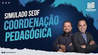 Simulado SEDF  Coordenação Pedagógica [upl. by Brewster84]