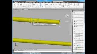 AutoCAD Plant 3D 2014 Extension 2  pevná délka potrubí [upl. by Jat797]