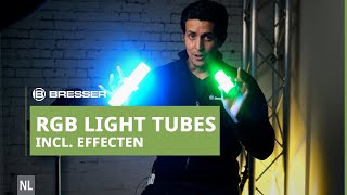 Bresser RGB Tubes  Maak kennis met onze Tube lights [upl. by Iad]