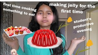 making jelly for the first time fun cooking purplepalace [upl. by Lula]