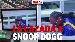 La cazada a Snoop Dogg antes de actuar en la Super Bowl así calentó para el show I MARCA [upl. by Dusza]