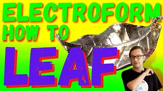 How To Make An Electroformed Leaf Step By Step Tutorial [upl. by Lajib]