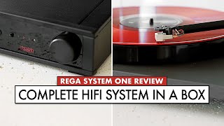 All In One TURNTABLE SYSTEM Bargain or Bust REGA SYSTEM ONE REVIEW [upl. by Almena363]