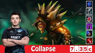 DOTA 2 TSpiritCollapse the BRISTLEBACK OFFLANE 735c [upl. by Hurff]