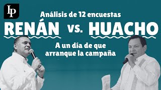 ANALIZAMOS TODAS LAS ENCUESTAS DE RENÁN BARRERA VS HUACHO DÍAZ MENA [upl. by England]