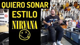 ¿Cómo conseguir un sonido de guitarra al estilo NIRVANA [upl. by Lenhart]