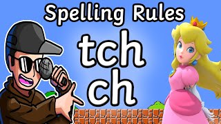 TCH or CH  A Spelling Rule Rap Song For Spelling One Syllable Words That End in a ch Sound [upl. by Ahsienod763]