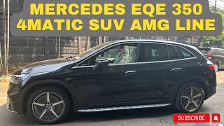 Mercedes EQE 350 4Matic SUV AMG Line [upl. by Suinotna]