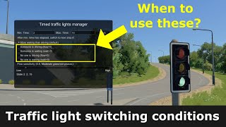 The other timed traffic light switch conditions TMPE  Cities Skylines [upl. by Nawor]