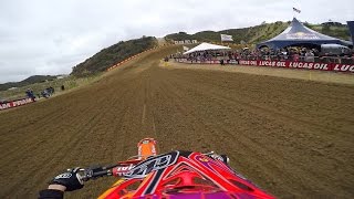 GoPro Jessy Nelson Moto 1  Glen Helen MX Lucas Oil Pro Motocross Championship 2015 [upl. by Ylreveb]