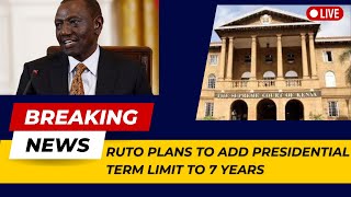 Rutos SHOCKING Plan To Add Presidential Term Limit  Kenya 2024 [upl. by Rego]